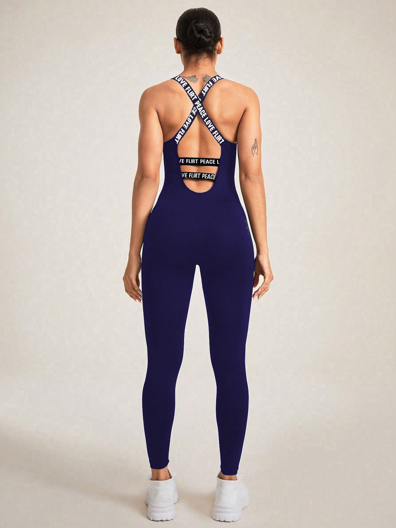 Seamless Camisole Jumpsuit High Elastic Tight